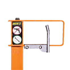 Barrière latérale garde-bout pour étrier